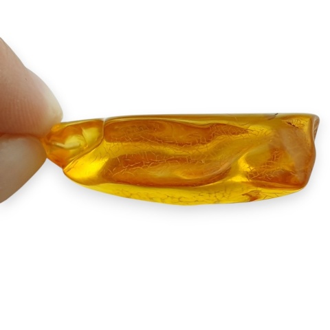 Bursztyn bałtycki zawieszka 38x21 mm nr 82