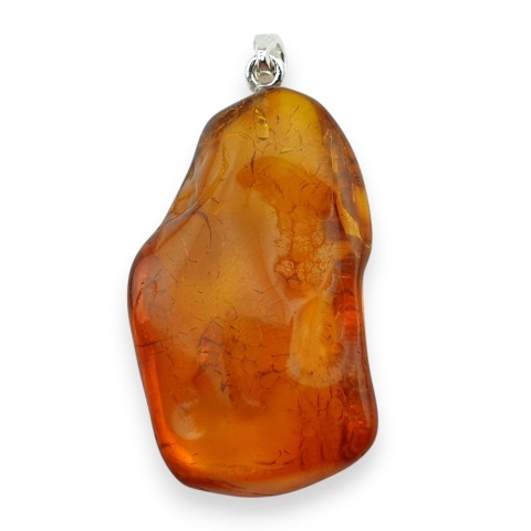 Bursztyn bałtycki zawieszka 38x23 mm nr 75