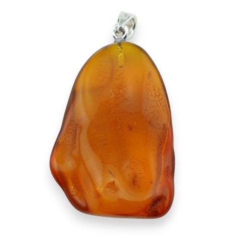 Bursztyn bałtycki zawieszka 38x25 mm nr 10