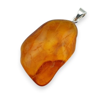 Bursztyn bałtycki zawieszka 38x25 mm nr 59