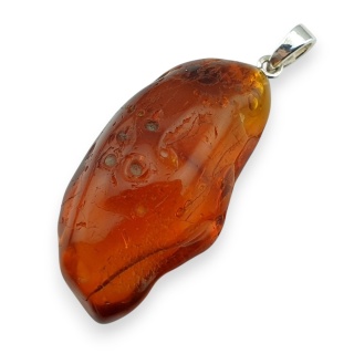 Bursztyn bałtycki zawieszka 39x20 mm nr 78