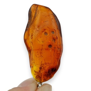 Bursztyn bałtycki zawieszka 39x20 mm nr 78