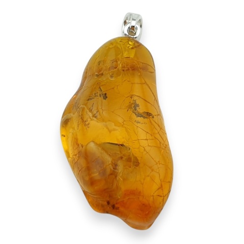 Baltic Amber Pendant 39x22 mm no 16