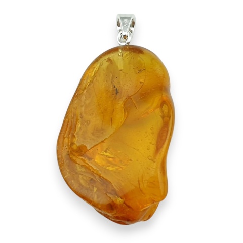 Bursztyn bałtycki zawieszka 39x25 mm nr 3