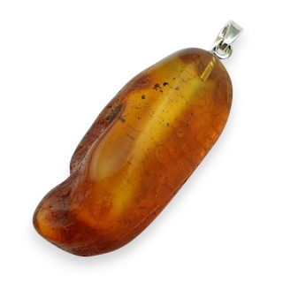 Bursztyn bałtycki zawieszka 40x17 mm nr 93