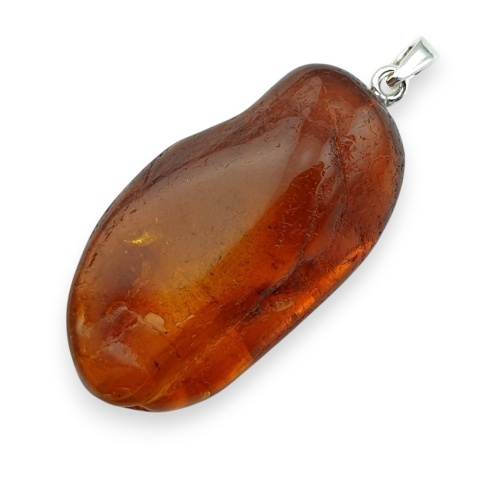 Bursztyn bałtycki zawieszka 40x22 mm nr 109
