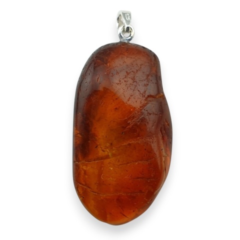 Bursztyn bałtycki zawieszka 40x22 mm nr 109