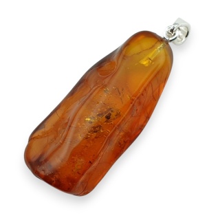 Bursztyn bałtycki zawieszka 41x19 mm nr 35