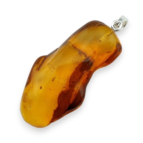 Baltic Amber Pendant 41x20 mm no 83