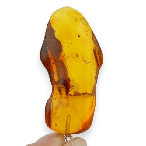 Baltic Amber Pendant 41x20 mm no 83