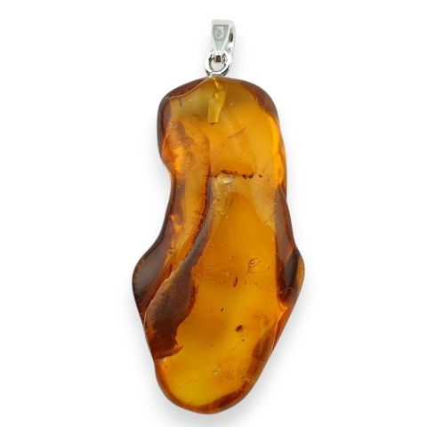 Baltic Amber Pendant 41x20 mm no 83
