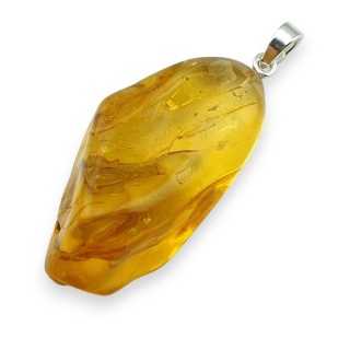 Bursztyn bałtycki zawieszka 41x22 mm nr 79