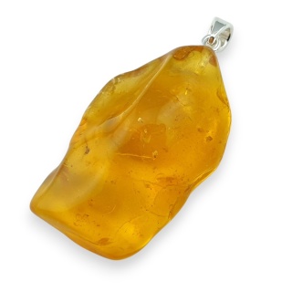 Bursztyn bałtycki zawieszka 41x25 mm nr 14