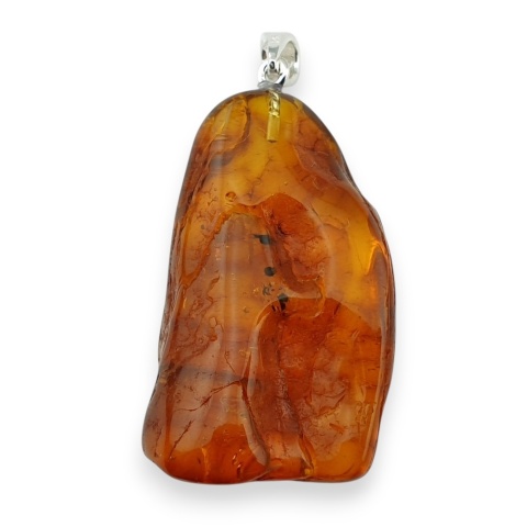 Baltic Amber Pendant 41x25 mm no 54
