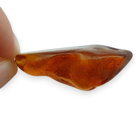 Bursztyn bałtycki zawieszka 42x19 mm nr 22