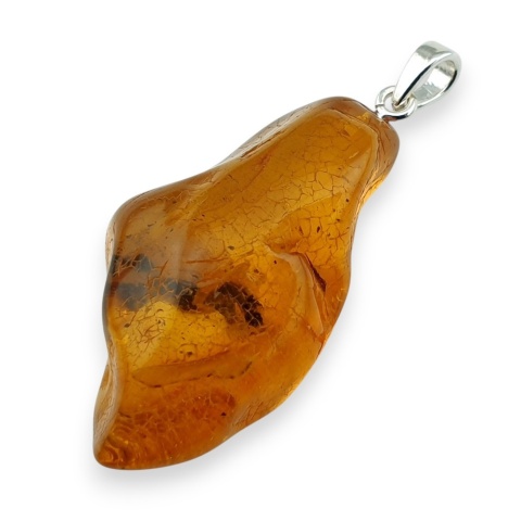 Baltic Amber Pendant 42x23 mm no 104