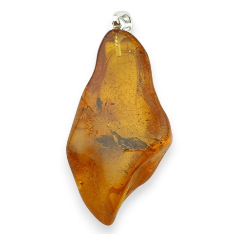 Baltic Amber Pendant 42x23 mm no 104