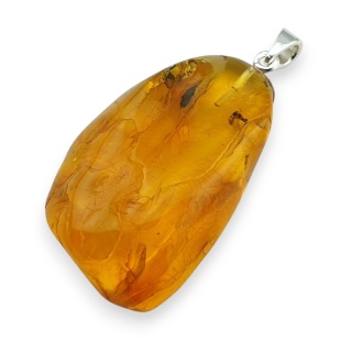 Bursztyn bałtycki zawieszka 42x26 mm nr 1