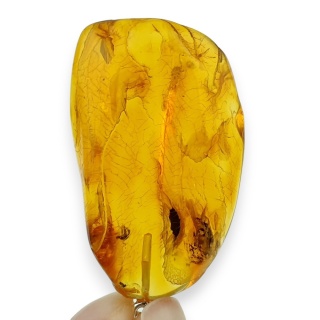 Bursztyn bałtycki zawieszka 42x26 mm nr 1