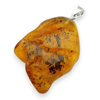 Bursztyn bałtycki zawieszka 42x29 mm nr 20
