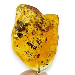 Bursztyn bałtycki zawieszka 42x29 mm nr 20