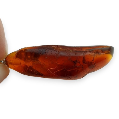 Bursztyn bałtycki zawieszka 43x19 mm nr 28