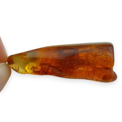 Bursztyn bałtycki zawieszka 43x20 mm nr 46