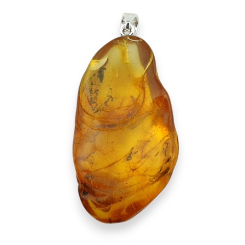 Bursztyn bałtycki zawieszka 43x25 mm nr 68