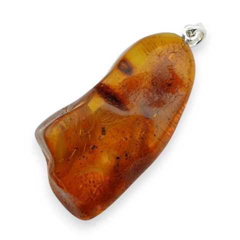 Baltic Amber Pendant 44x23 mm no 32