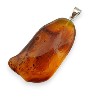 Bursztyn bałtycki zawieszka 44x24 mm nr 56