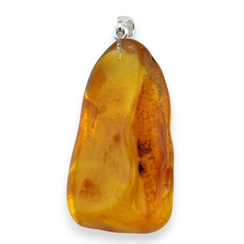 Baltic Amber Pendant 44x24 mm no 60