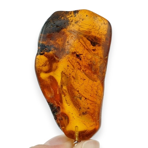 Bursztyn bałtycki zawieszka 44x25 mm nr 24