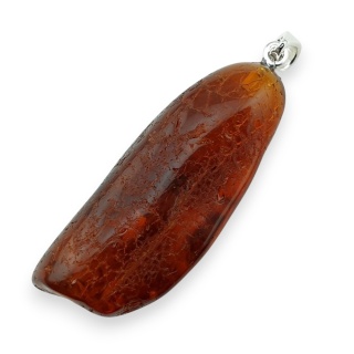 Bursztyn bałtycki zawieszka 45x18 mm nr 30