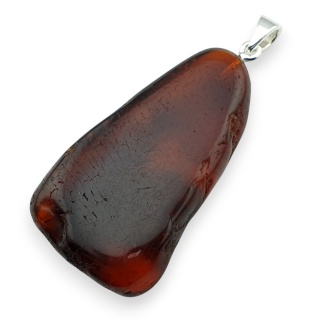 Bursztyn bałtycki zawieszka 45x25 mm nr 9