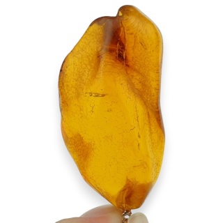 Bursztyn bałtycki zawieszka 46x24 mm nr 40
