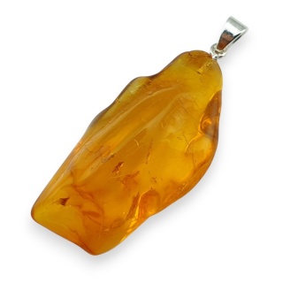 Bursztyn bałtycki zawieszka 46x24 mm nr 67