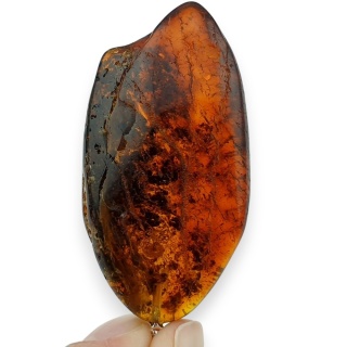 Bursztyn bałtycki zawieszka 47x25 mm nr 45