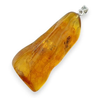 Bursztyn bałtycki zawieszka 50x24 mm nr 21