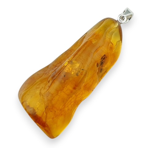 Baltic Amber Pendant 50x24 mm no 21