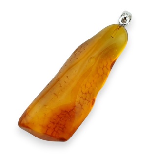 Bursztyn bałtycki zawieszka 51x17 mm nr 43