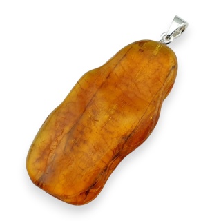 Bursztyn bałtycki zawieszka 51x25 mm nr 13