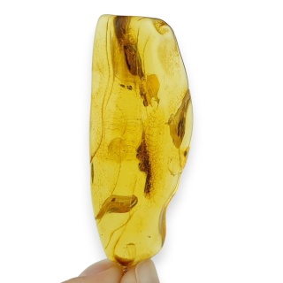 Bursztyn bałtycki zawieszka 54x23 mm nr 63