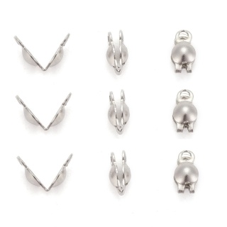 Łapaczki stal szlachetna 6x3 mm 10 szt