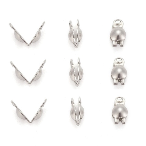 Łapaczki stal szlachetna 6x3 mm 10 szt