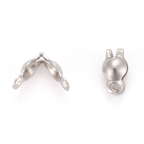 Łapaczki stal szlachetna 6x3 mm 10 szt