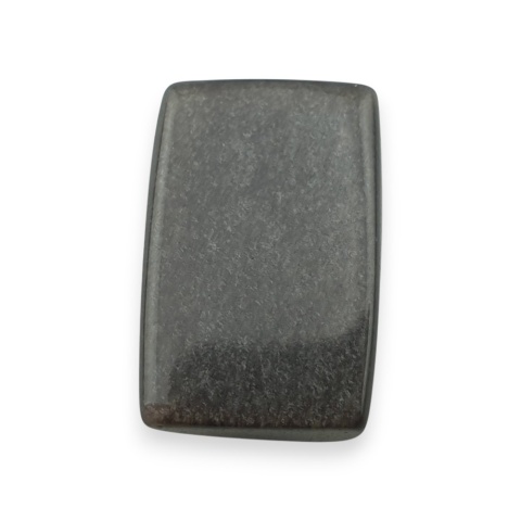 Silver obsidian cabochon 22x14 mm no 114