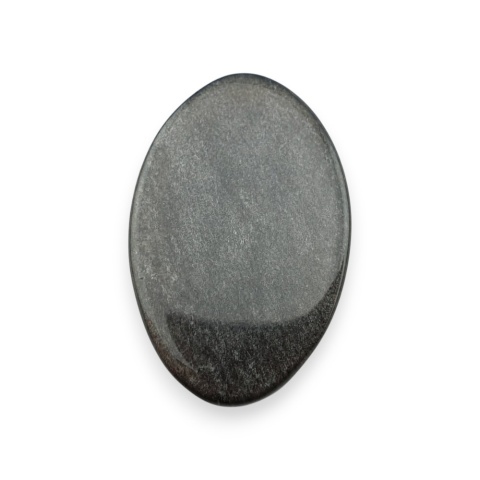 Obsydian srebrny kaboszon 27x18 mm nr 110