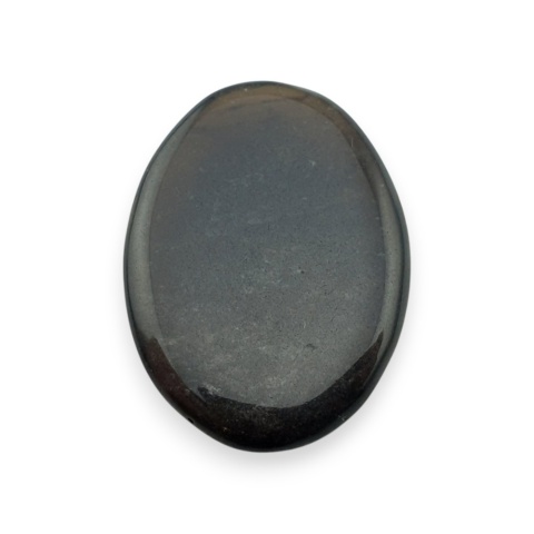 Obsydian srebrny kaboszon 27x20 mm nr 97