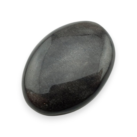 Obsydian srebrny kaboszon 28x20 mm nr 108