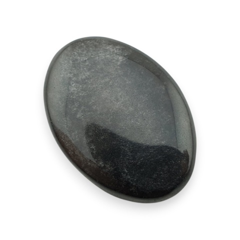 Obsydian srebrny kaboszon 28x20 mm nr 109